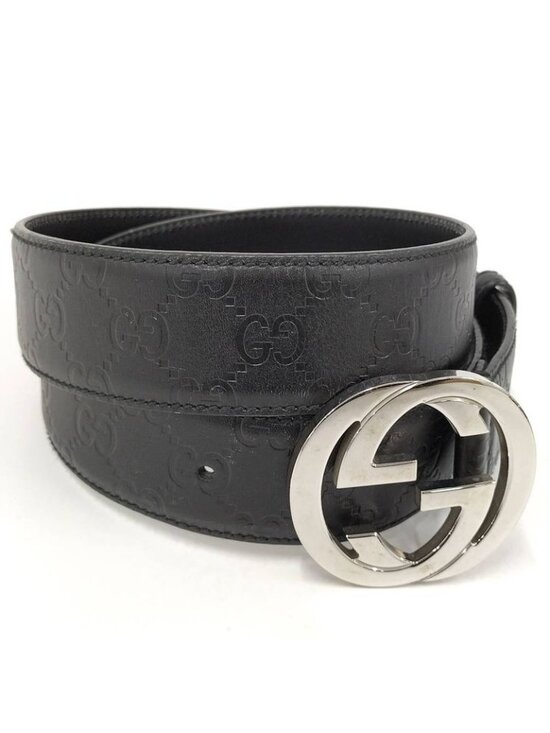 Gucci Belt Interlocking Leather main image 7